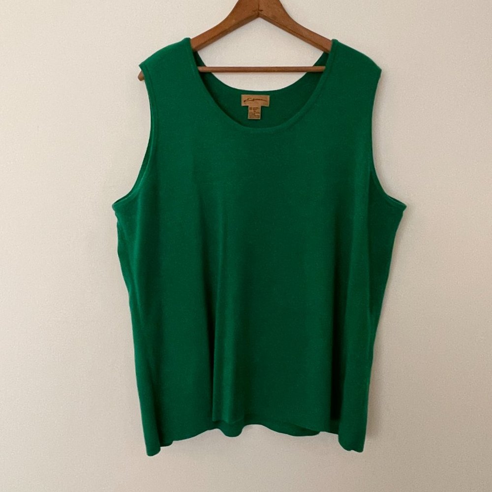 Green Knit Tank
